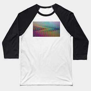 Rainbow wave Baseball T-Shirt